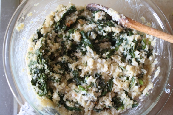 Kale & quinoa pilaf